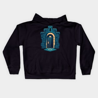 Dungeon Enter Kids Hoodie